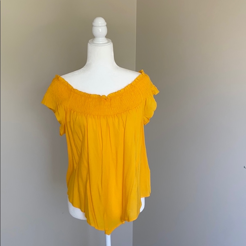 Off the shoulders blouse